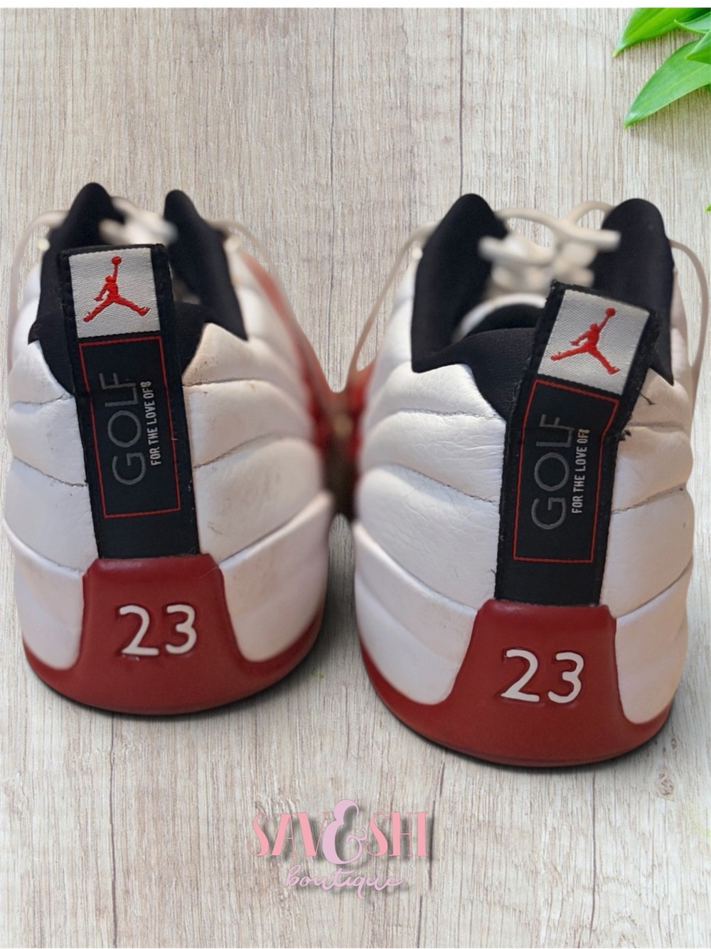 Nike Jordan Air Jordan 12 Retro Golf Shoes Size US 11.5 Very Good